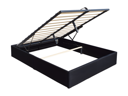 Struttura letto nera, 160 x 200 cm