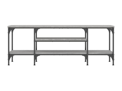 Mobile TV in legno ingegnerizzato grigio, 121 x 35 x 45 cm