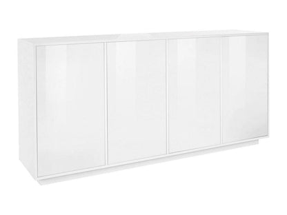 Credenza bianca a 4 ante