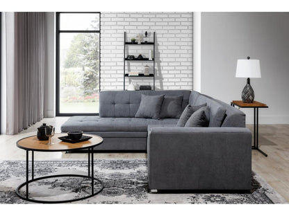 Divano letto trasformabile in velluto beige