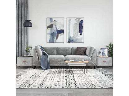 Mobili per la casa in legno ingegnerizzato grigio, 50 x 50 x 40 cm