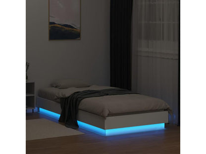 Struttura letto bianca, 90 x 200 cm