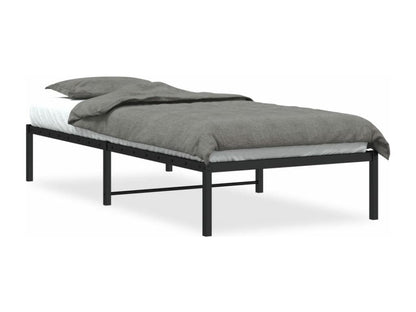 Struttura letto in metallo nero, 90 x 200 cm
