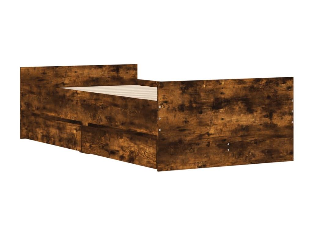 Struttura letto naturale, 90 x 190 cm