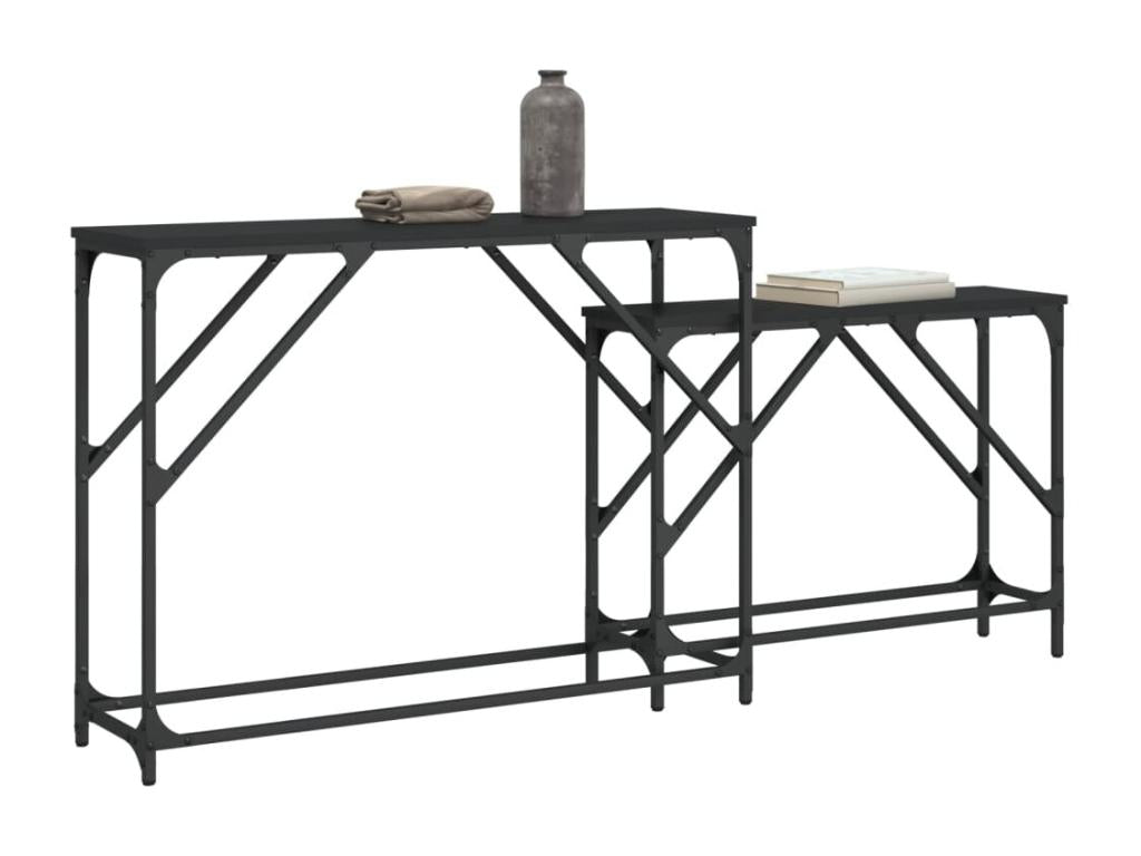 Mobili per la casa in legno ingegnerizzato nero