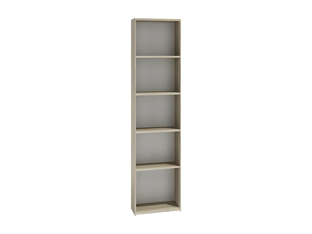 Libreria naturale con contenitore, 30 x 40 x 182 cm