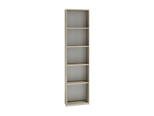 Libreria naturale con contenitore, 30 x 40 x 182 cm