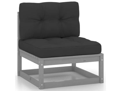 Set di mobili da esterno grigi