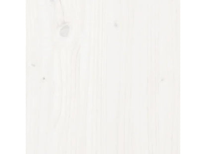 Struttura del letto in legno massello bianco