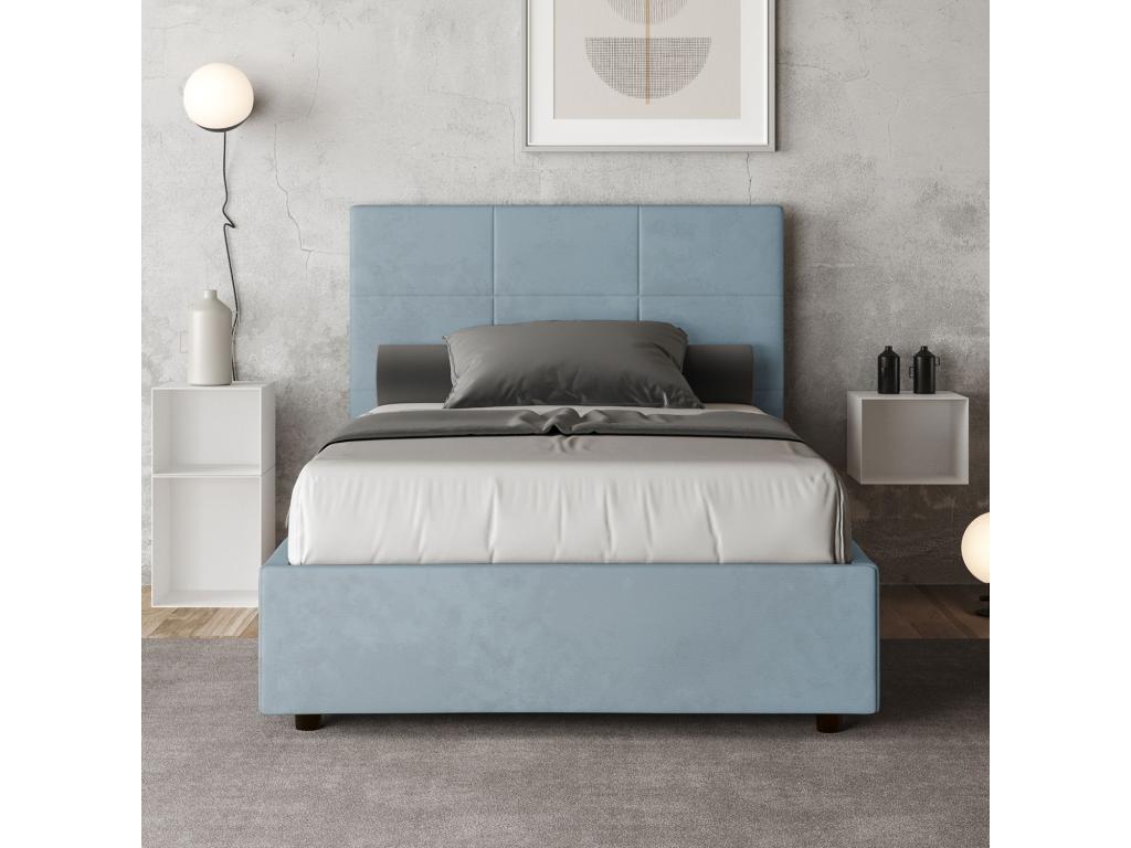 Struttura letto blu, 120 x 190 cm