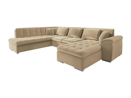 Divano marrone, 348 x 205 x 76 cm