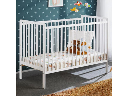 Struttura letto bianca, 60 x 120 cm