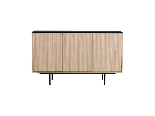 Credenza naturale a 3 ante