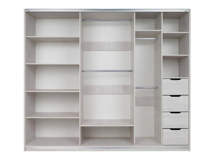 Armadio marrone, 215 x 250 x 69 cm