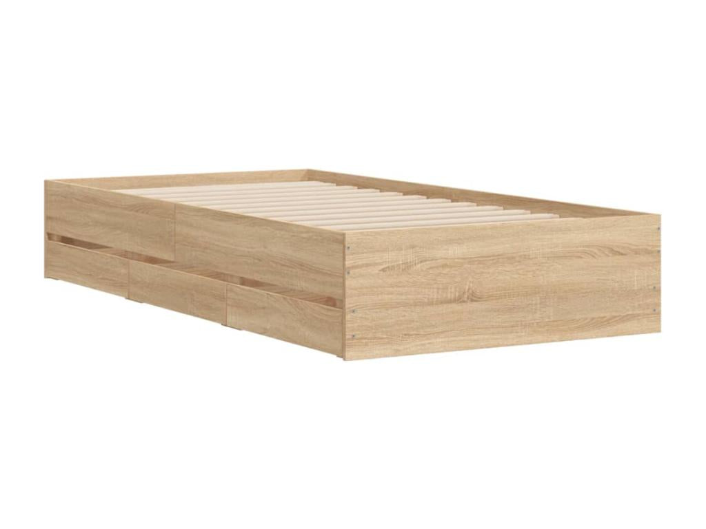 Struttura letto naturale, 100 x 200 cm