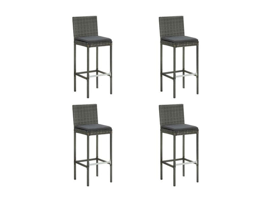 Set di mobili da esterno grigi