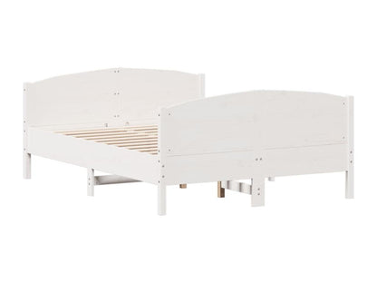 Struttura letto bianca, 120 x 200 cm