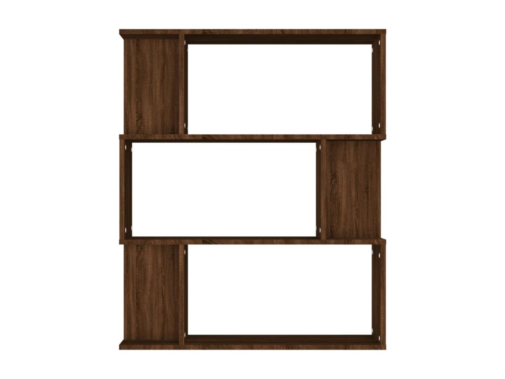Libreria in legno ingegnerizzato marrone, 80 x 24 x 96 cm