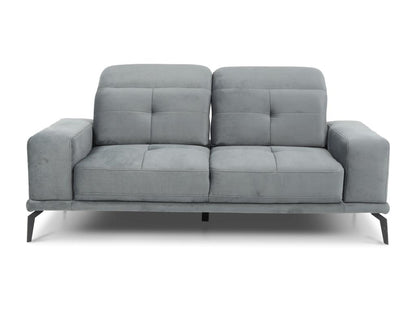 Divano in tessuto grigio