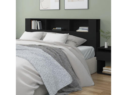 Struttura letto nera, 200 x 18,5 x 104,5 cm