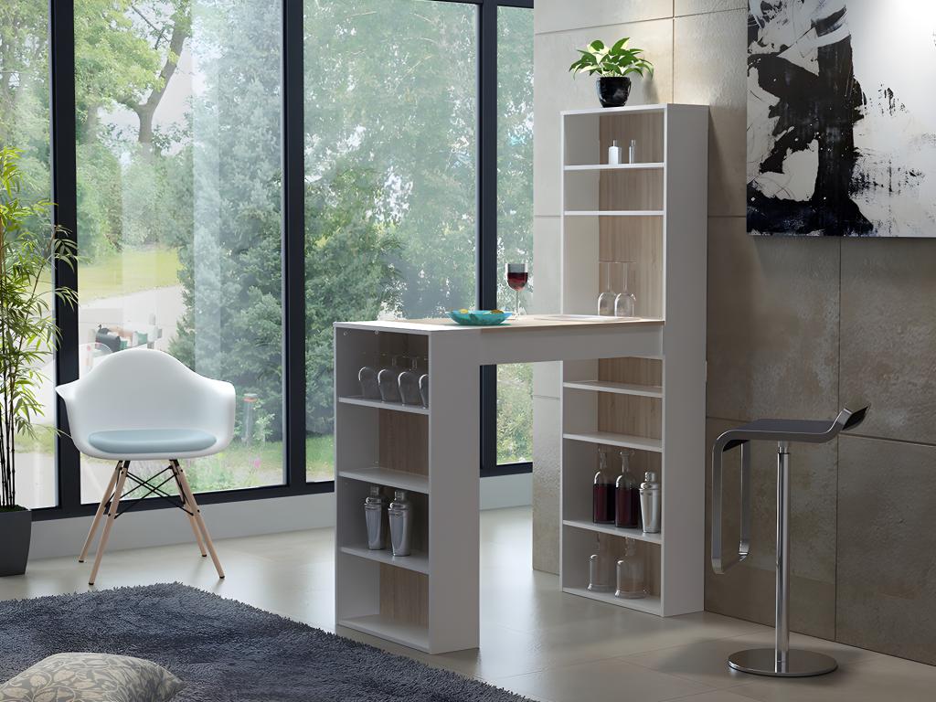 Mobili bianchi per la casa con spazio di archiviazione