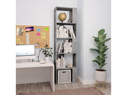 Libreria grigia, 45 x 24 x 159 cm