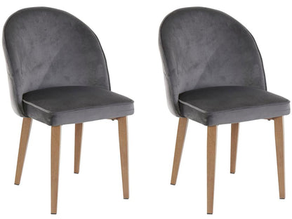 sedia da pranzo grigia