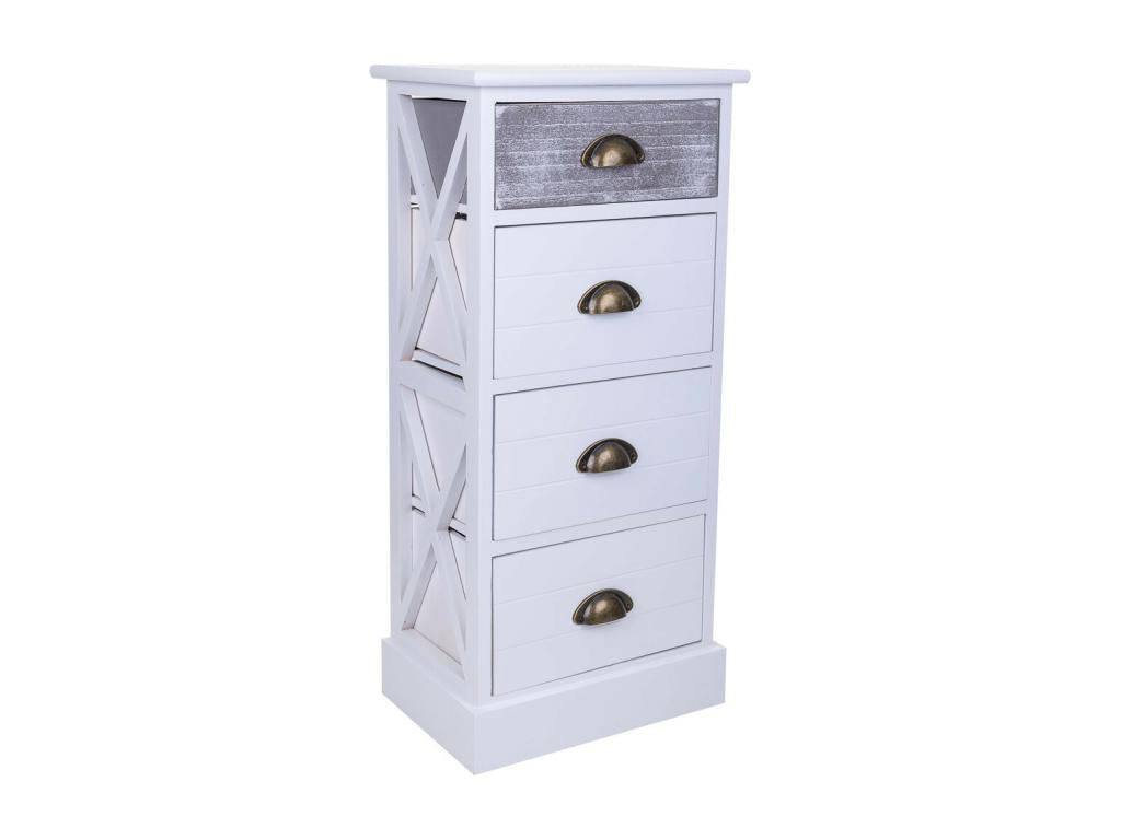 Mobili per la casa bianchi, 35 x 25 x 76 cm