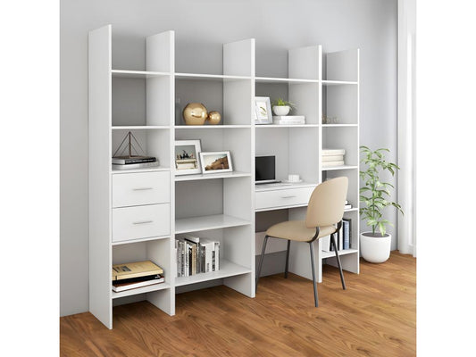 Libreria bianca, 40 x 35 x 180 cm