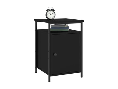 Mobili per la casa in legno ingegnerizzato nero, 40 x 42 x 60 cm