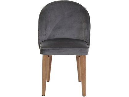 sedia da pranzo grigia