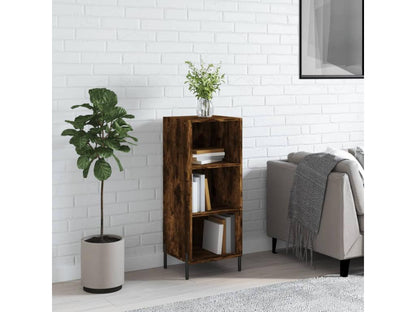 Credenza in legno ingegnerizzato marrone, 34,5 x 32,5 x 90 cm