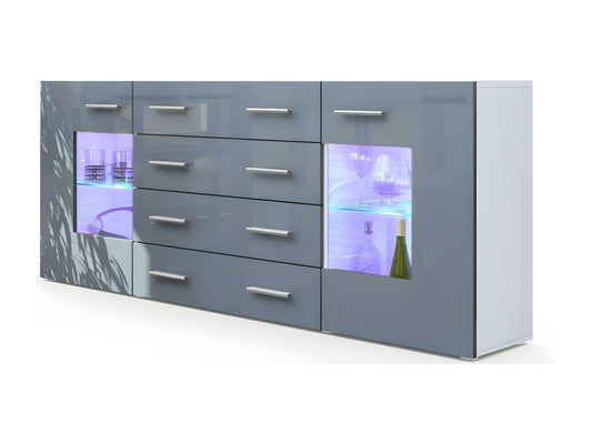 Credenza bianca, 72 x 166 x 35 cm